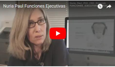 Nuria Paúl nos explica en qué consisten las funciones ejecutivas y cómo trabajar con Sincrolab.